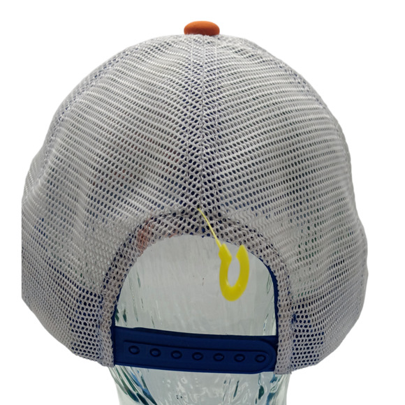 Top of the World, Rare White Mesh Truckers Huskies Snapback,‎ Orange & Blue - Picture 4 of 10